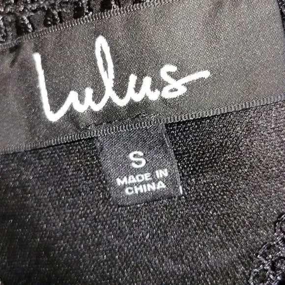 Lulu's Black Dress Size Small - Picture 3 of 4